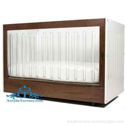 Acrylic Perspex Baby Crib